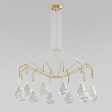 Подвесная люстра Eurosvet Birne 201002/12 латунь Smart a071499 Подвесная люстра Eurosvet Birne 201002/12 латунь Smart a071499