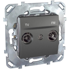 Розетка TV/FM оконечная Schneider Electric Unica MGU5.452.12ZD