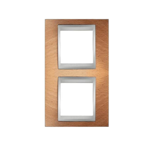 Рамка 2-постовая вертикальная Schneider Electric Unica Top MGU66.004V.0M2
