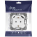 Розетка со шторками с USB type-A+C Эра Elegance 14-4108-01М Б0067710