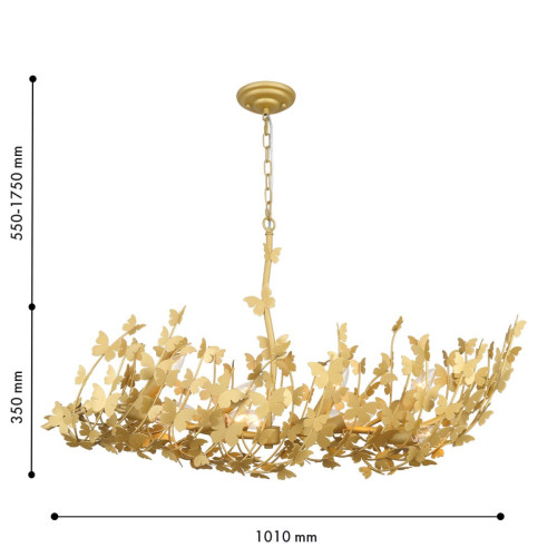 Подвесная люстра Favourite Aurelius 4735-12P Подвесная люстра Favourite Aurelius 4735-12P
