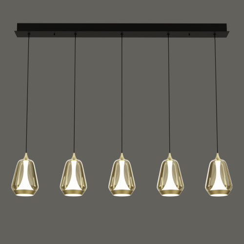 Подвесной светильник Delight Collection MD24001011-5B brass/champagne