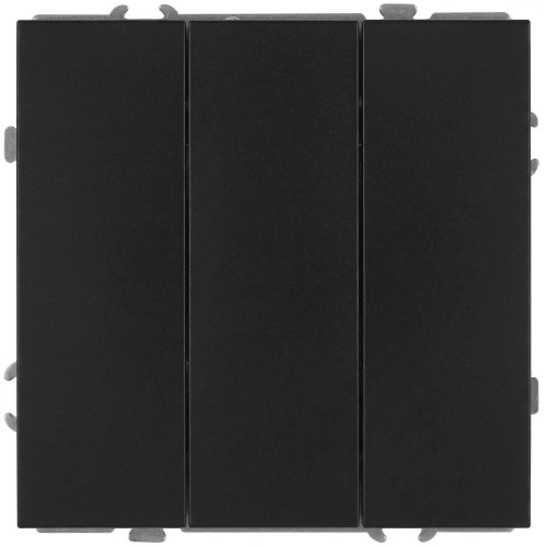 Выключатель Эра Galaxy 15-1107-05 тройной 10АХ-250В IP20 антрацит Б0070722