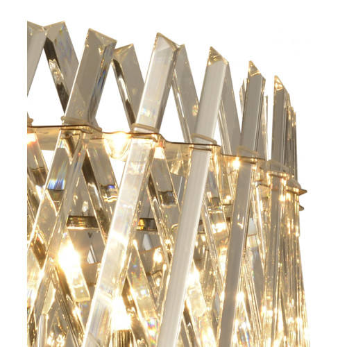 Подвесная люстра Natali Kovaltseva CROWN 81434/8C CHROME