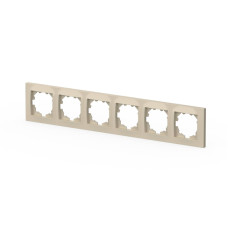 Рамка шестиместная ELBI Vega 510-010300-252