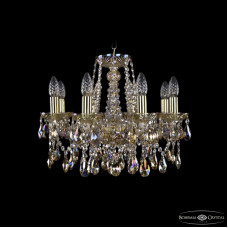 Подвесная люстра Bohemia Ivele Crystal 1413/8/165 G M701