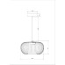 Подвесной светильник Arte Lamp Flare A3527SP-12BK