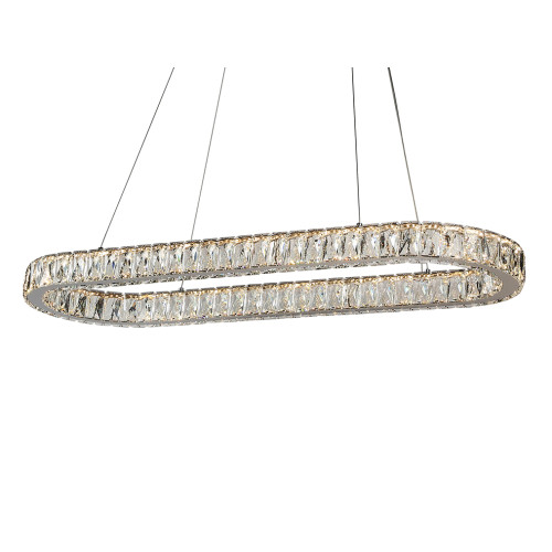 Подвесная люстра Newport 8580/90 C oval chrome М0071380