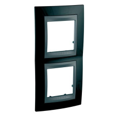 Рамка 2-постовая вертикальная Schneider Electric Unica Top MGU66.004V.293