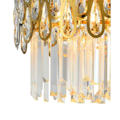 Подвесная люстра Natali Kovaltseva NAVIS 76019/5C GOLD