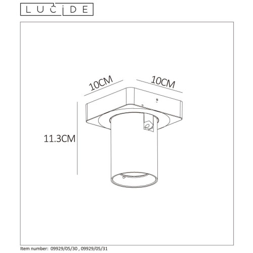 Спот Lucide NIGEL 09929/05/30