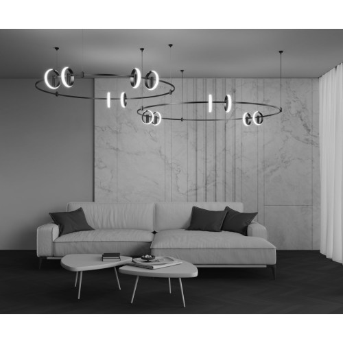 Трековый магнитный светильник Maytoni Technical Zero Flarity TR230-1-10W3K-B