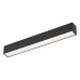 Трековый магнитный светильник Arlight MAG-FLAT-25-L200-6W Day4000 (BK, 100 deg, 24V, DALI) 046331
