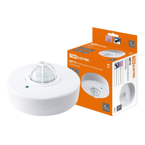 Датчик движения инфракрасный TDM Electric ДДП-02 SQ0324-0005