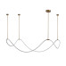 Подвесной светильник Delight Collection 10521P brass/white