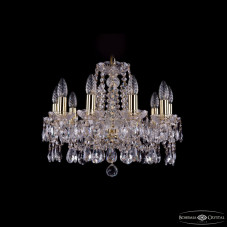 Подвесная люстра Bohemia Ivele Crystal 1413/10/165 G