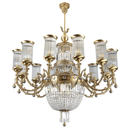 Люстра на штанге Kutek SIENNA-CRYSTAL SWAROVSKI SIE-ZW-12(P)