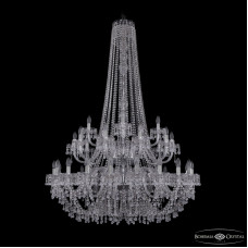 Подвесная люстра Bohemia Ivele Crystal 1410/20+10+5/400/h-160/2d Ni V0300