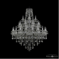 Подвесная люстра Bohemia Ivele Crystal 1415/20+10+5/300/3d Ni