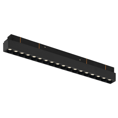 Трековый магнитный светильник iLedex Vision 4822-002-L350-18W-38DG-3000K-BK