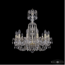 Подвесная люстра Bohemia Ivele Crystal 1402/12/195/XL-64 G