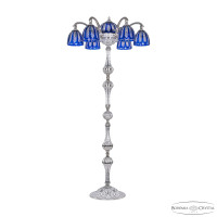 Торшер Bohemia Ivele Crystal Verona 72009TP/6/175 NW P1 D Clear-Blue/H-1H