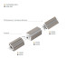 Профиль с экраном Arlight SL-KANT-H10-ROTATE-2000 CHAMPAGNE GOLD (Алюминий+пластик) 055323