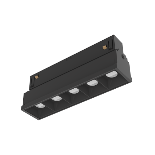 Трековый светильник Yeelight Pro S21+ магнитный, гриль, 5 спотов в контуре, черный YP-0129-B