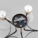 Потолочная люстра IMEX MD.5692-5-S-COFFEE+FGD
