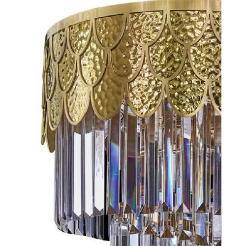 Подвесная люстра Lumien Hall Делис 3012/13P-TGD-CL