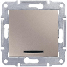 Переключатель перекрестный с синей подсветкой Schneider Electric Sedna 10A 250V SDN0501168
