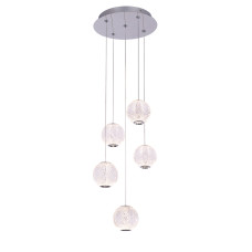 Подвесной светильник Delight Collection MD20001012 MD20001012-5A chrome