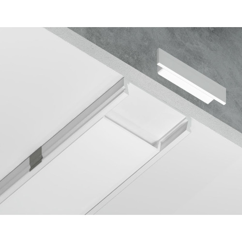 Алюминиевый накладной профиль Ambrella Light Alum Profile GP1800WH