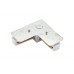 Коннектор L-образный Denkirs DK Track White TR1102-WH