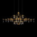Подвесная люстра Loft IT Mira 10587/1000 Gold Asfour
