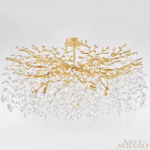 Люстра на штанге Arte Milano Milan 236901/D1000/14/B Gd
