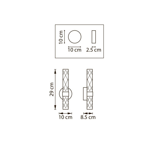 Бра Lightstar Acrile 737652