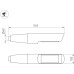 Уличный светильник Arlight OXOR-NOXT(with bracket)-545x100-25W Day4000 (BK, 120 deg, 230V) IP65 052476