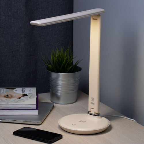 Настольная лампа Эра NLED-504-10W-BG Б0057198