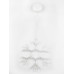Подвесной светодиодный светильник «Снежинка» Uniel (UL-00007251) ULD-H1819-012/STA/3AAA Warm White IP20 Snowflake