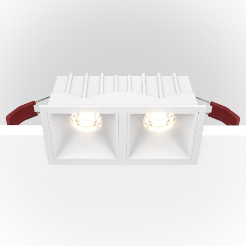 Встраиваемый светильник Maytoni Technical Alfa LED DL043-02-10W3K-D-SQ-W