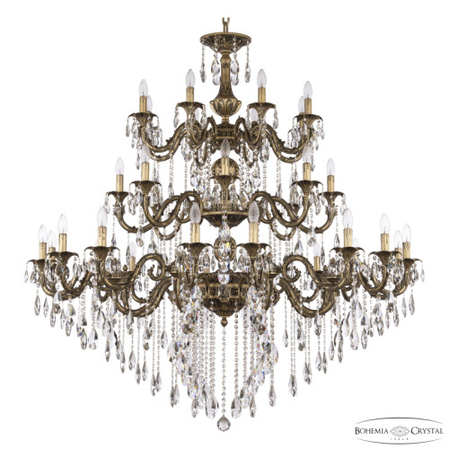 Подвесная люстра Bohemia Ivele Crystal AL79104/16+8+8/550/3d B AGB