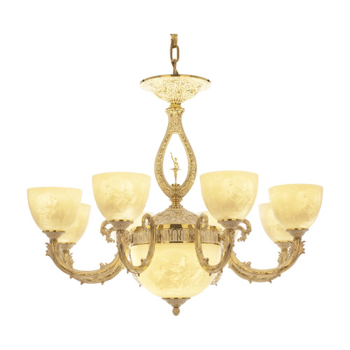 Подвесная люстра Bohemia Ivele Crystal Florence 71409P/8/210 GW P1 U Pair FD2S