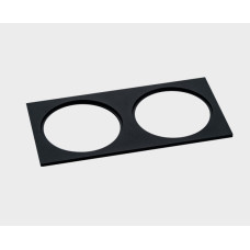 Двойная рамка Italline IT08-8038 black
