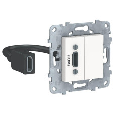 Розетка компьютерная HDMI Schneider Electric Unica New NU543018