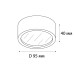 Потолочный светильник Italline M04-525-95 white 4000K