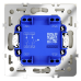 Выключатель двухклавишный с подсветкой Voltum S70 VLS020205