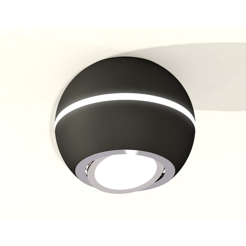 Накладной поворотный светильник с дополнительной подсветкой Ambrella Light Techno XS1102021 (C1102, N7003)