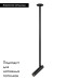 Подвесной встраиваемый светодиодный светильник Maytoni Technical Pendant Focus T P141RS-L125-6W3K-B