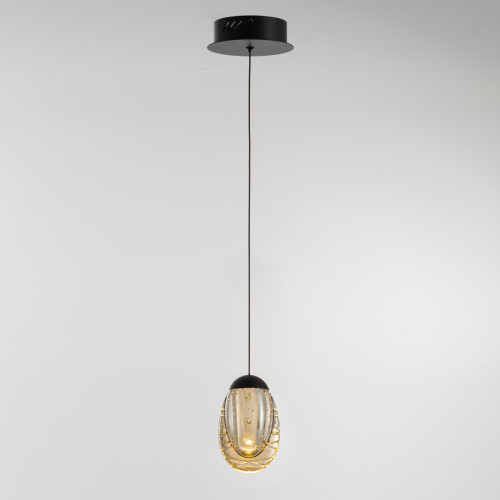 Подвесной светильник Delight Collection MD25090022-1A matt black/champagne Подвесной светильник Delight Collection MD25090022-1A matt black/champagne